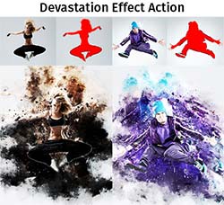 PS动作－荒废场景：Devastation Effect Action